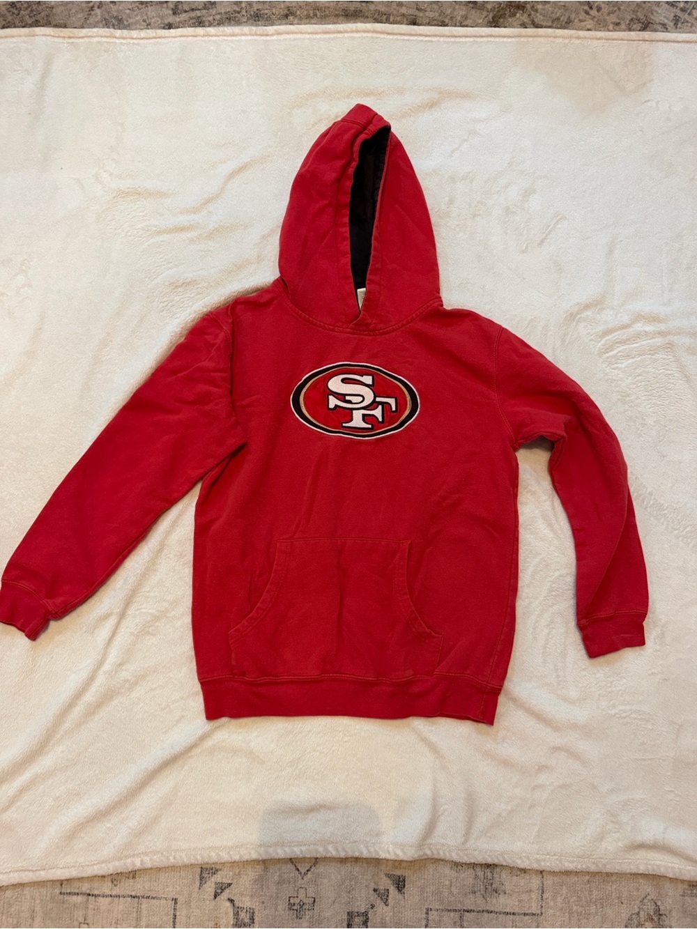 NFL 49ers Team Apparel Youth Hoodie